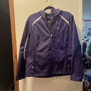 Below Zero purple waterproof winter coat size large outdoor feminine